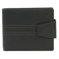 Black - Front - Eastern Counties Leather Max Leather Wallet