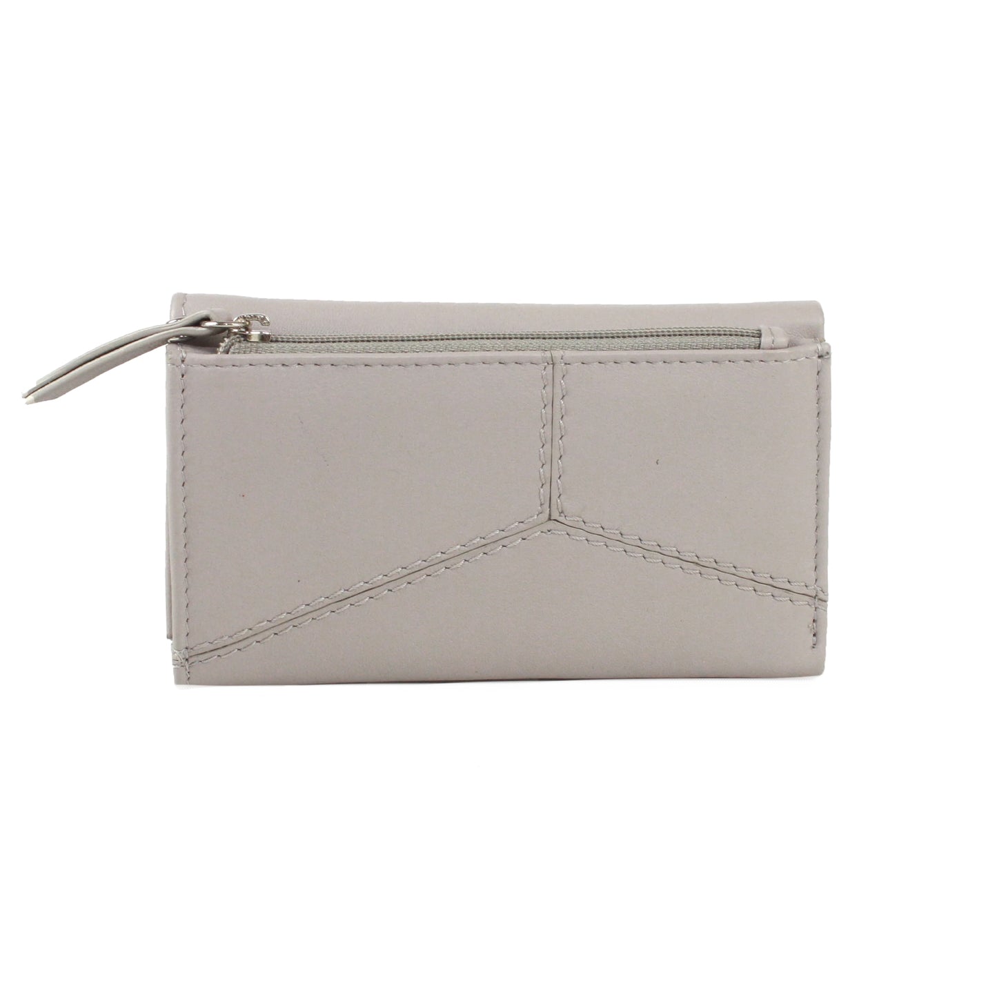 Ivory - Front - Eastern Counties Leather Paloma Polka Dot Leather Purse