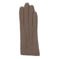 Grey - Back - Eastern Counties Leather Womens-Ladies Serena Leather Gloves