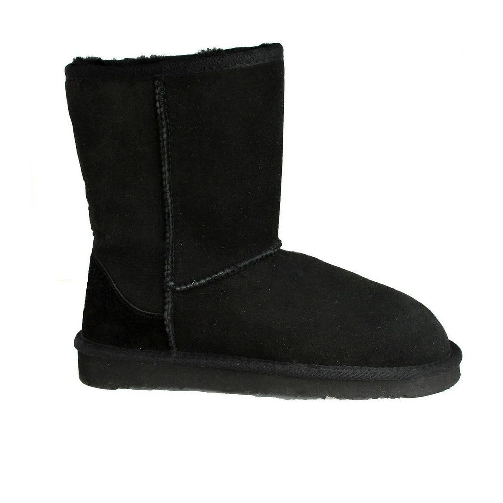 Black - Front - Eastern Counties Leather Womens-Ladies Lara Sheepskin Boots
