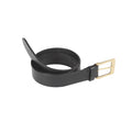 Black - Front - Aubrion Unisex Adult Leather Belt