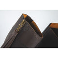 Chocolate Brown - Back - Moretta Womens-Ladies Alessandra Leather Country Boots