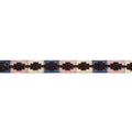 Navy-Pink-Natural - Front - Aubrion Drover Polo Leather Belt