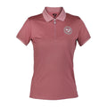 Dusky Pink - Front - Aubrion Womens-Ladies Parsons Tech Polo Shirt