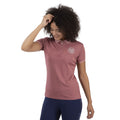Dusky Pink - Back - Aubrion Womens-Ladies Parsons Tech Polo Shirt