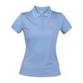 Sky Blue - Front - Aubrion Womens-Ladies Parsons Tech Polo Shirt