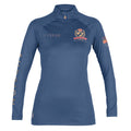 Navy Blue - Front - Aubrion Womens-Ladies Thermal Top