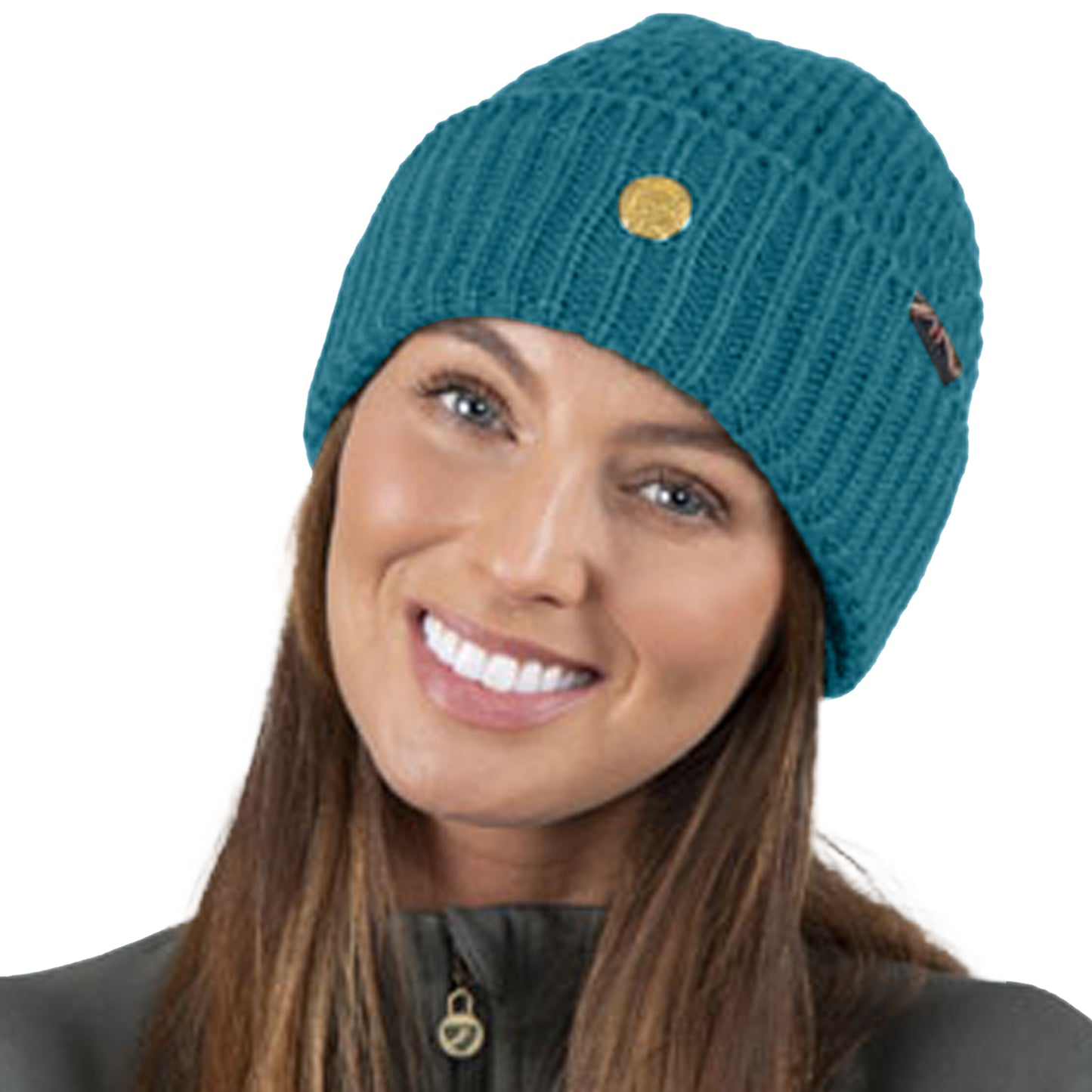 Teal - Back - Aubrion Team Beanie