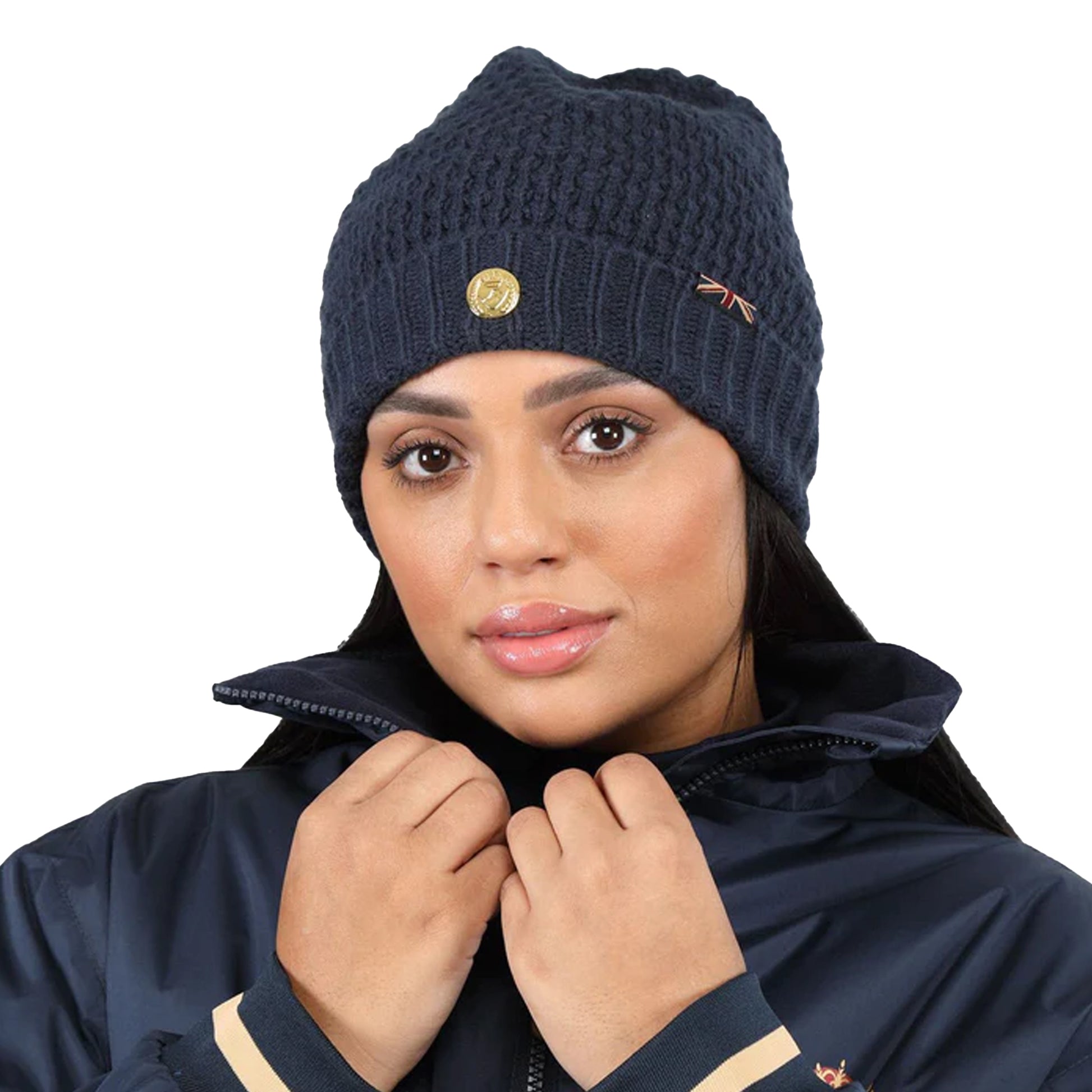 Navy Blue - Back - Aubrion Team Beanie