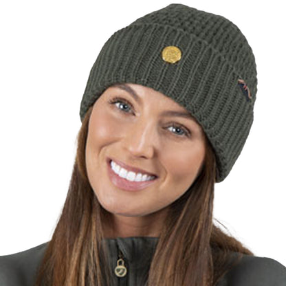 Khaki - Back - Aubrion Team Beanie