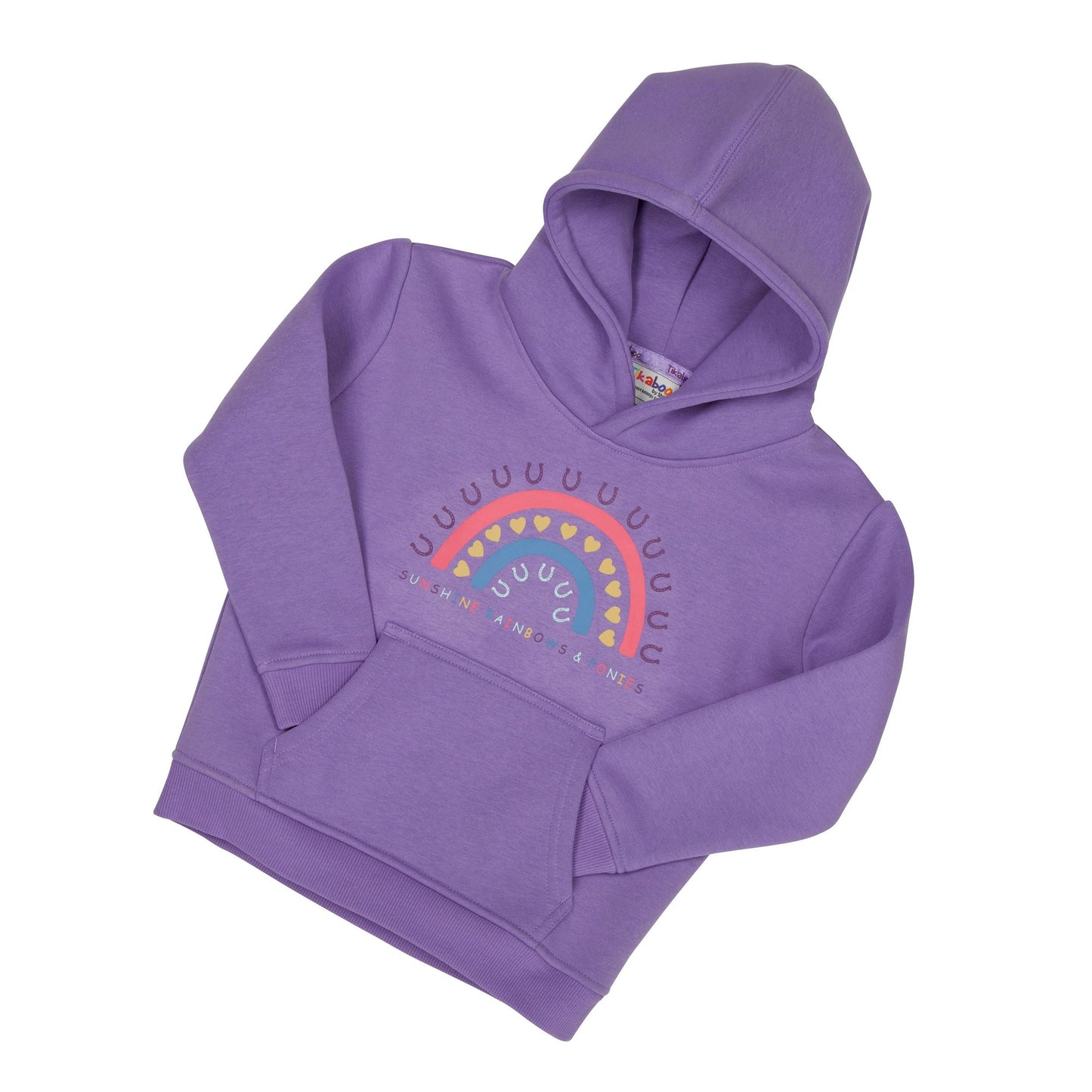 Lilac - Front - Tikaboo Childrens-Kids Prince Charming Hoodie