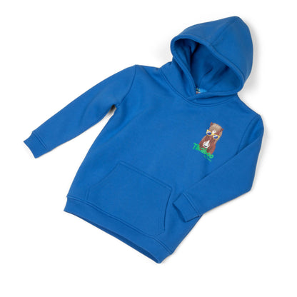 Blue - Front - Tikaboo Childrens-Kids Prince Charming Hoodie