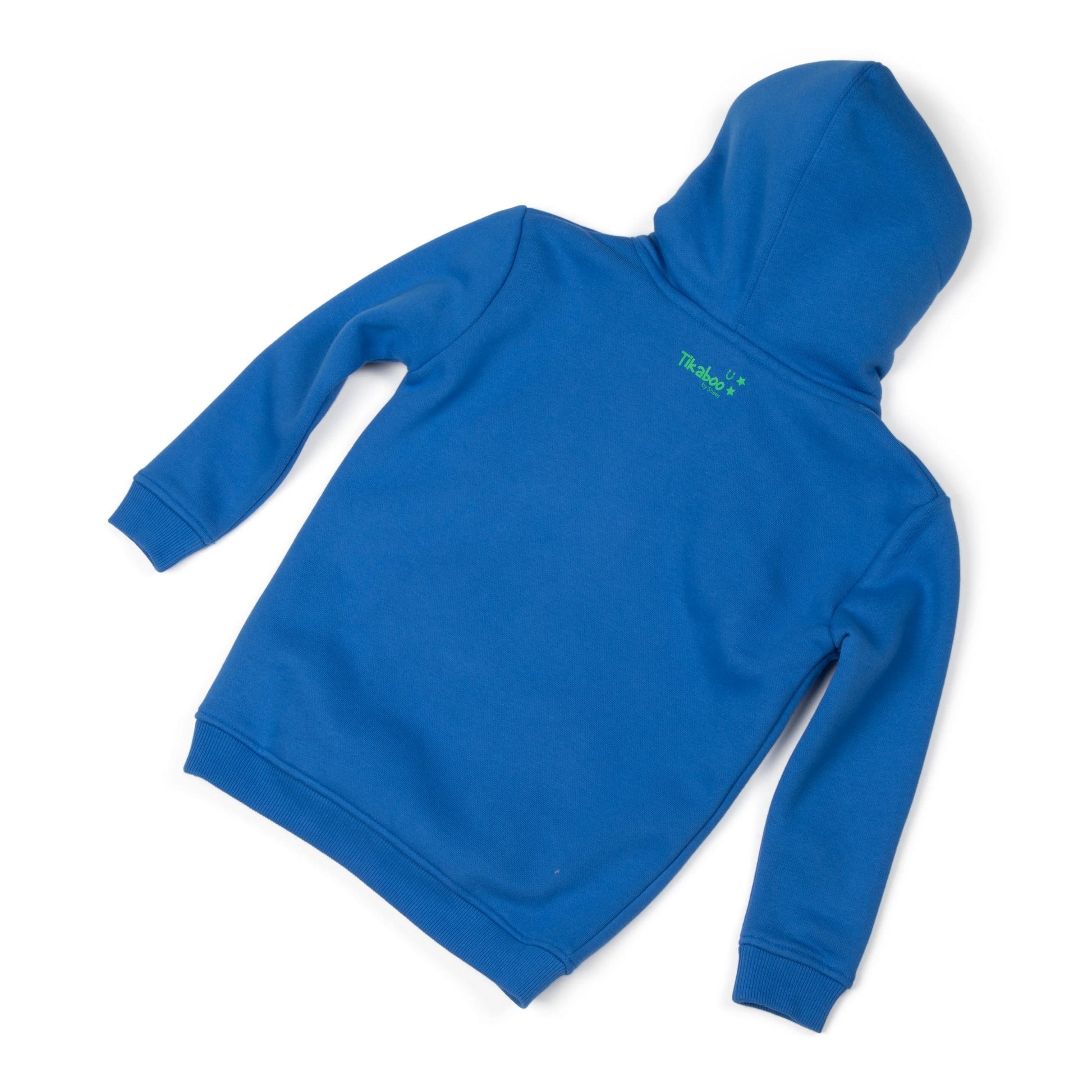 Blue - Back - Tikaboo Childrens-Kids Prince Charming Hoodie