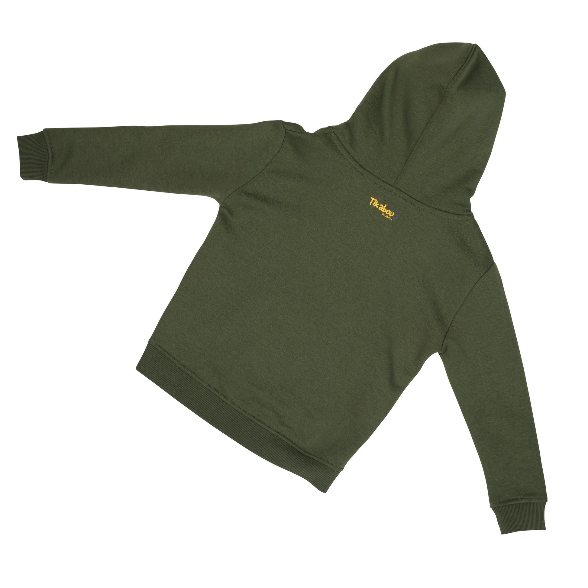 Dark Khaki - Back - Tikaboo Childrens-Kids Prince Charming Hoodie