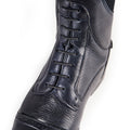 Navy - Lifestyle - Moretta Womens-Ladies Constantina Leather Long Riding Boots