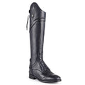 Navy - Front - Moretta Womens-Ladies Constantina Leather Long Riding Boots