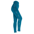 Teal - Side - Aubrion Childrens-Kids Team Horse Riding Tights