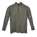 Olive - Front - Aubrion Childrens-Kids Revive Long-Sleeved Base Layer Top