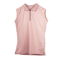 Rose - Front - Aubrion Childrens-Kids Poise Sleeveless Polo Shirt