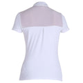 White - Back - Aubrion Womens-Ladies Salford Show Shirt
