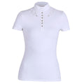 White - Front - Aubrion Womens-Ladies Salford Show Shirt