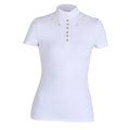 White - Front - Aubrion Girls Salford Show Shirt