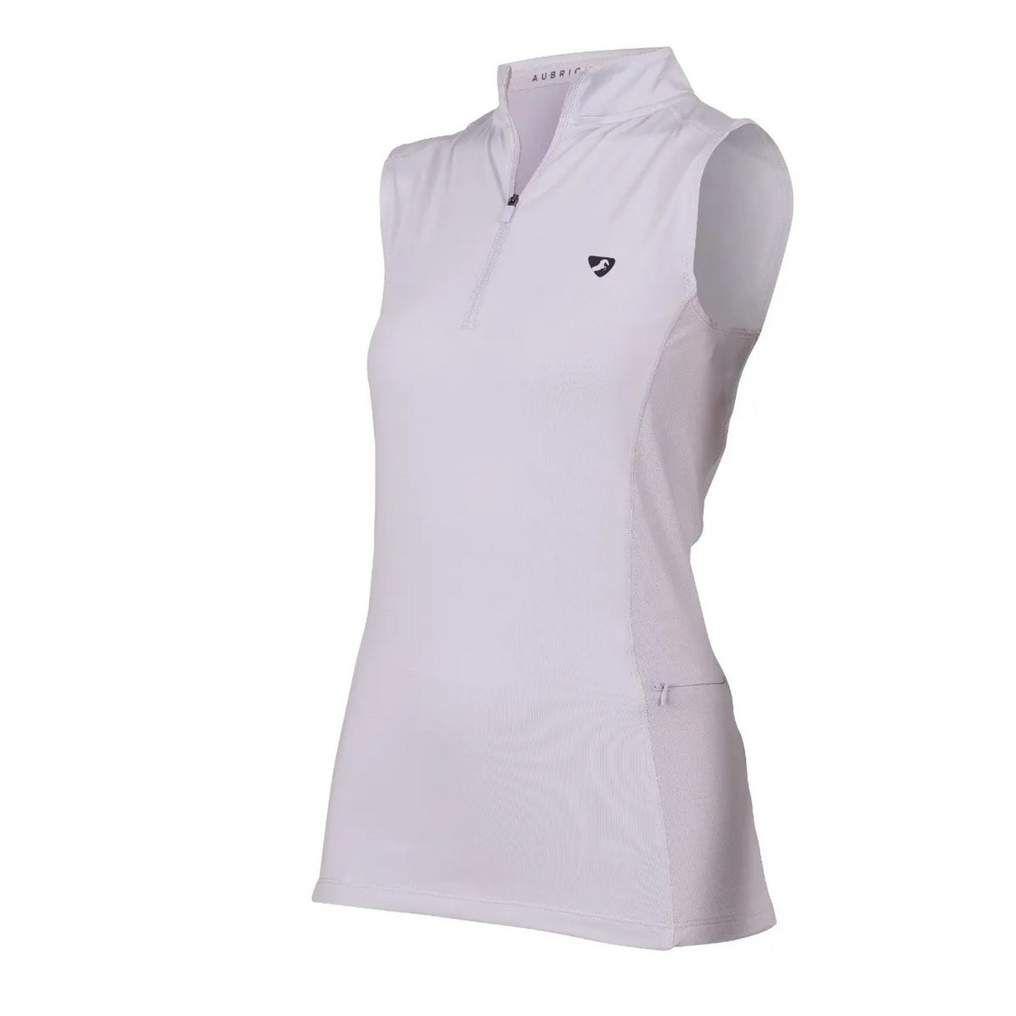 Grey - Front - Aubrion Womens-Ladies Revive Sleeveless Base Layer Top