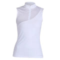 White - Front - Aubrion Girls Luton Show Shirt
