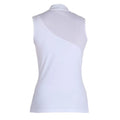White - Back - Aubrion Womens-Ladies Luton Show Shirt