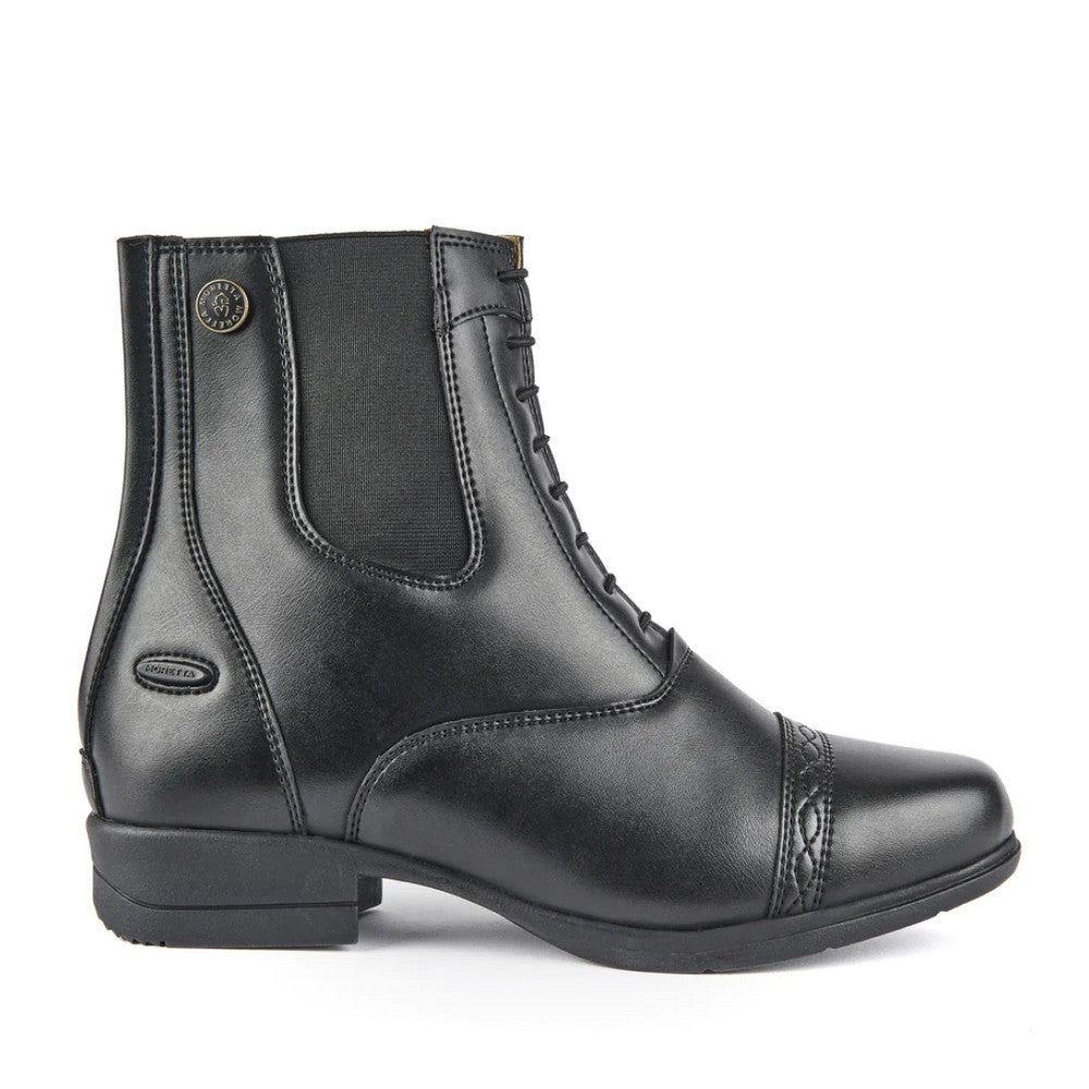 Black - Lifestyle - Moretta Womens-Ladies Anita Paddock Boots