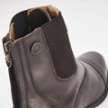 Brown - Side - Moretta Womens-Ladies Anita Paddock Boots