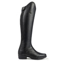 Black - Back - Moretta Womens-Ladies Carla Leather Long Riding Boots
