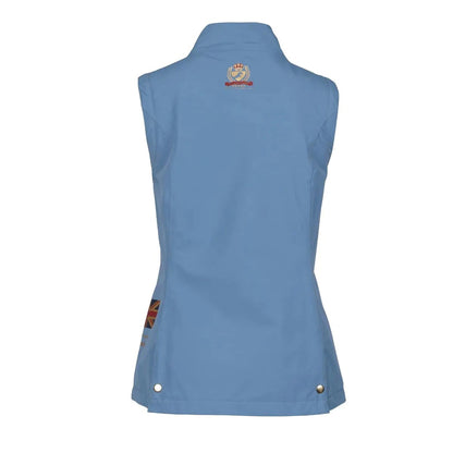 Steel Blue - Back - Aubrion Womens-Ladies Team Riding Gilet