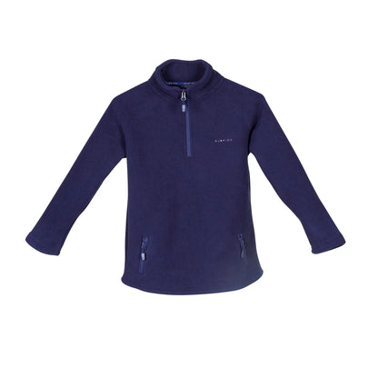 Ink - Front - Aubrion Childrens-Kids Restore Quarter Zip Fleece Top