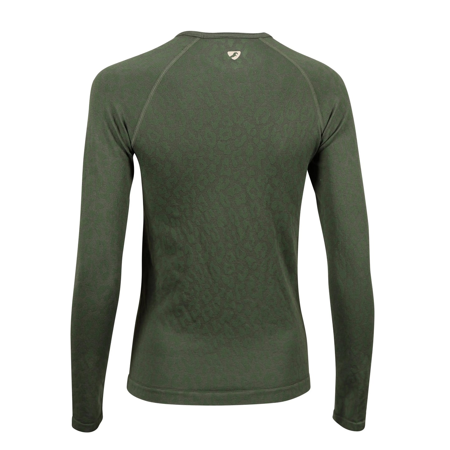 Green - Back - Aubrion Womens-Ladies Balance Seamless Top