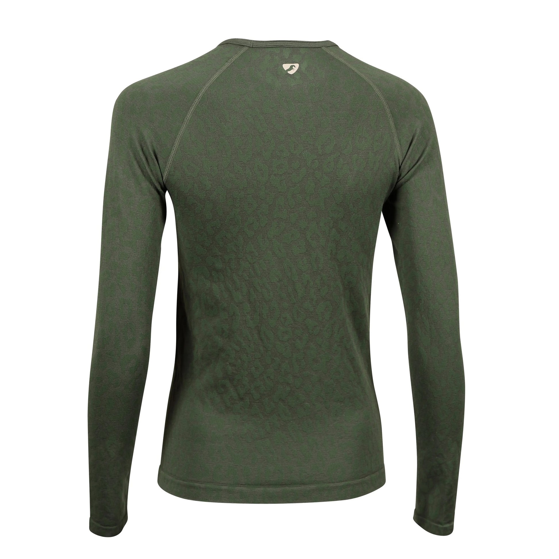 Green - Back - Aubrion Womens-Ladies Balance Seamless Top