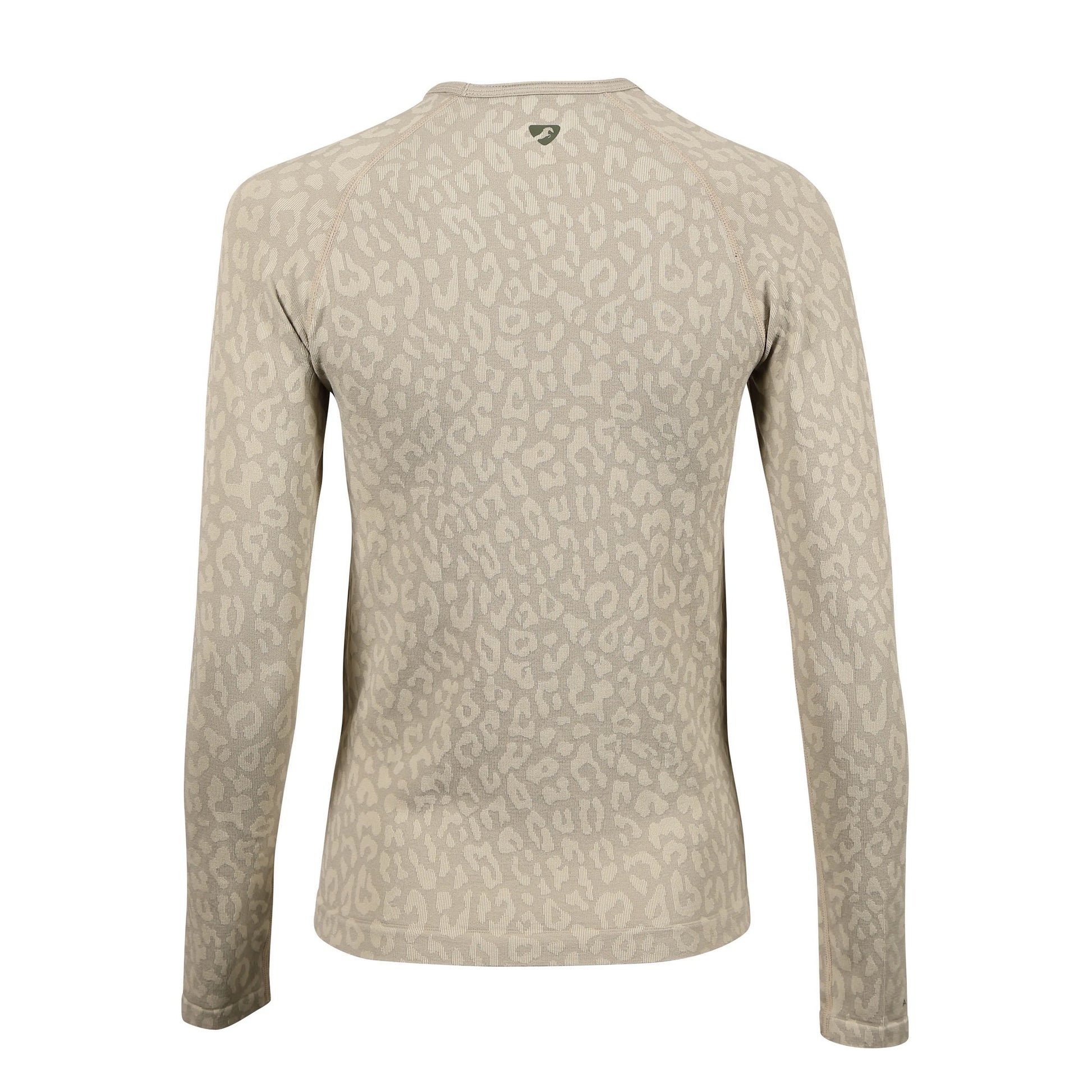 Taupe - Back - Aubrion Womens-Ladies Balance Seamless Top