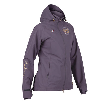 Grey - Lifestyle - Aubrion Girls Team Young Rider Waterproof Jacket