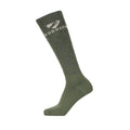Green - Front - Aubrion Unisex Adult Performance Leopard Print Boot Socks