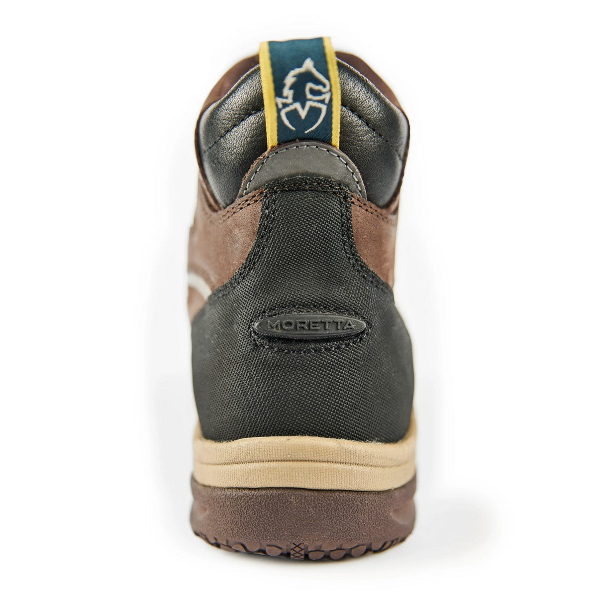 Brown - Back - Moretta Womens-Ladies Vittoria Buffalo Leather XGrip Country Boots