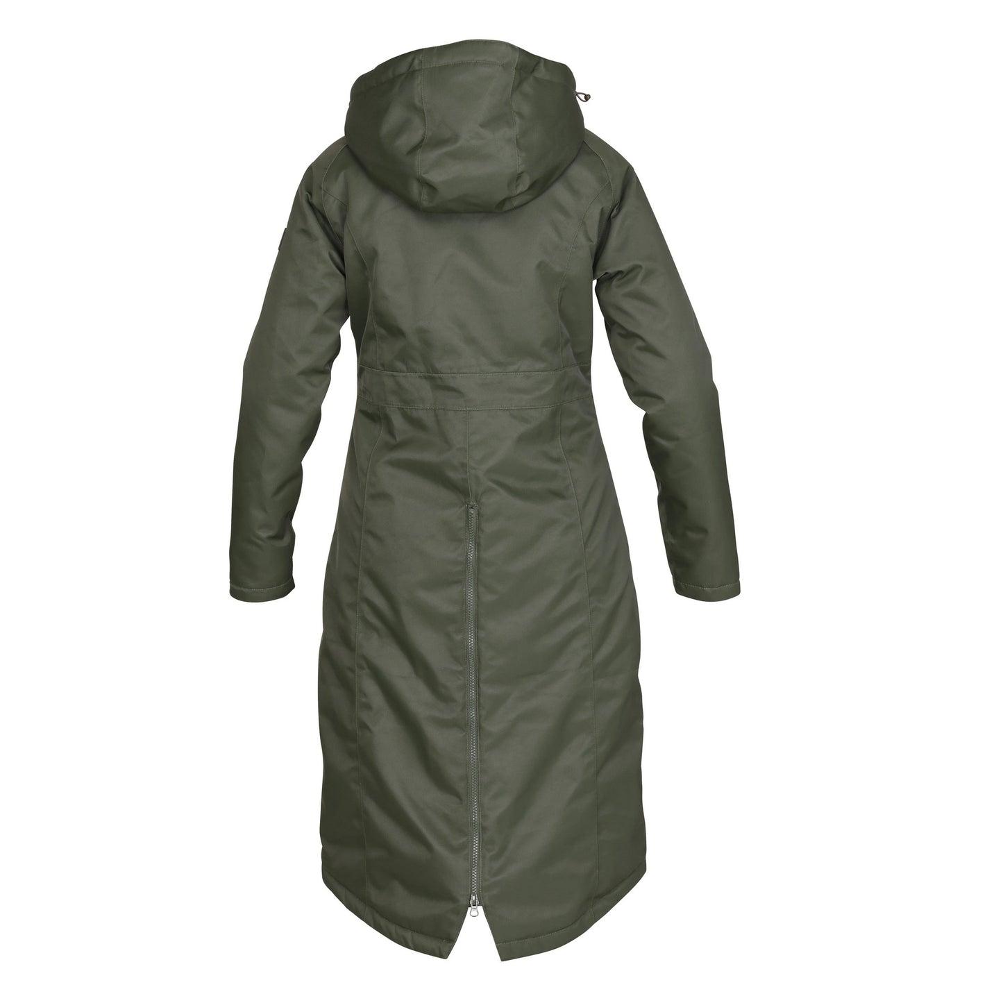 Green - Back - Aubrion Womens-Ladies Halcyon Waterproof Coat