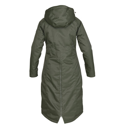 Green - Back - Aubrion Womens-Ladies Halcyon Waterproof Coat