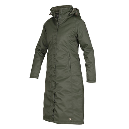 Green - Side - Aubrion Womens-Ladies Halcyon Waterproof Coat