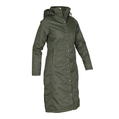 Green - Lifestyle - Aubrion Womens-Ladies Halcyon Waterproof Coat