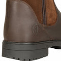 Brown - Pack Shot - Moretta Womens-Ladies Savona Leather Regular Country Boots