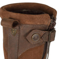 Brown - Pack Shot - Moretta Childrens-Kids Savona Leather Country Boots