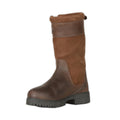 Brown - Front - Moretta Childrens-Kids Savona Leather Country Boots