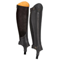 Black - Front - Moretta Unisex Adult Lucetta Leather Gaiters