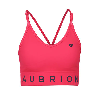 Coral - Front - Aubrion Womens-Ladies Invigorate Sports Bra