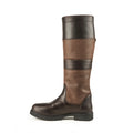 Brown - Back - Moretta Womens-Ladies Bella II Nubuck Country Boots